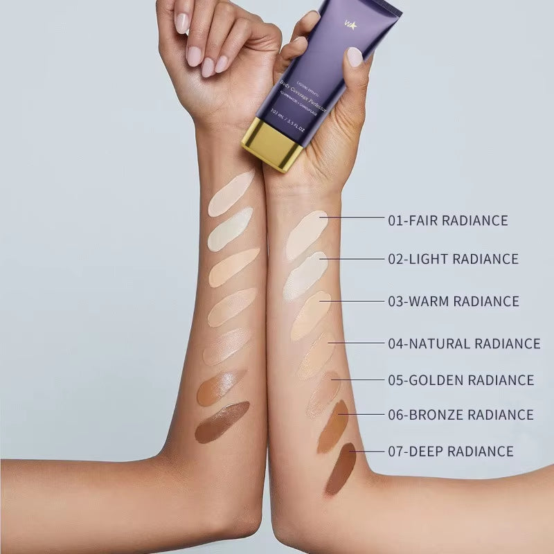 Beauty Body Coverage Perfector–Waterproof Leg & Body Makeup-Concealer for Scars, Spots, Veins, Tattoos and More Blend Cosmetics